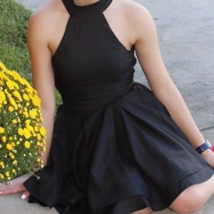 Black Cocktail Dress - Size XS